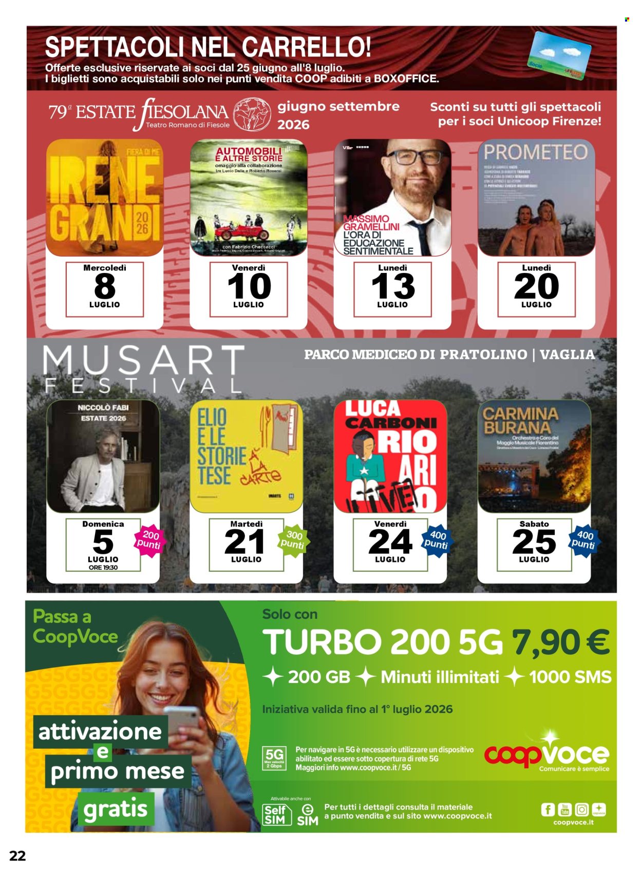 Volantino Coop - 25/6/2026 - 8/7/2026. Pagina 22