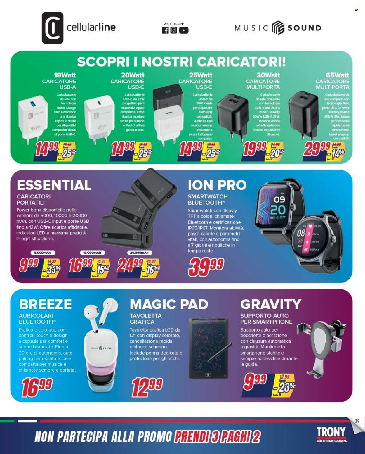 Volantino Trony - 25/6/2026 - 29/7/2026. Pagina 29