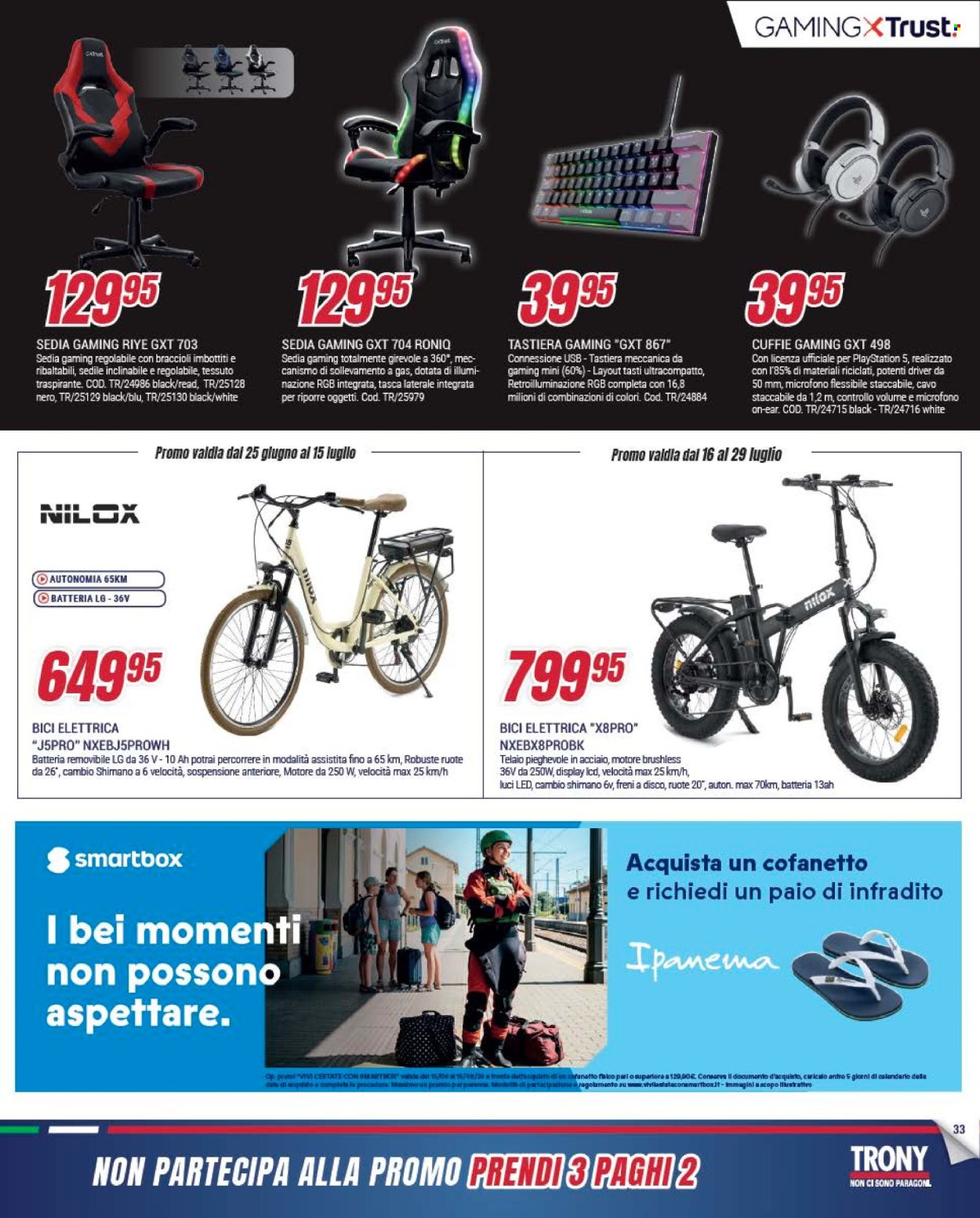 Volantino Trony - 25/6/2026 - 29/7/2026. Pagina 33