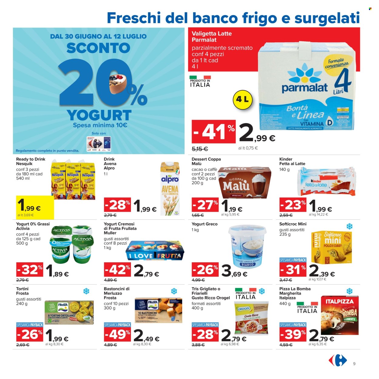 Volantino Carrefour - 30/6/2026 - 12/7/2026. Pagina 9