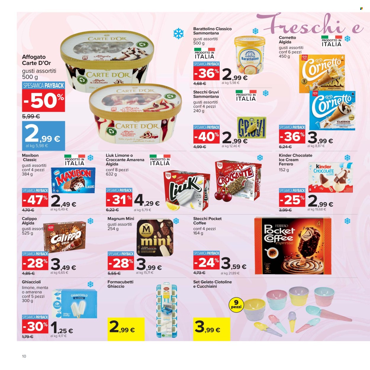 Volantino Carrefour - 30/6/2026 - 12/7/2026. Pagina 10