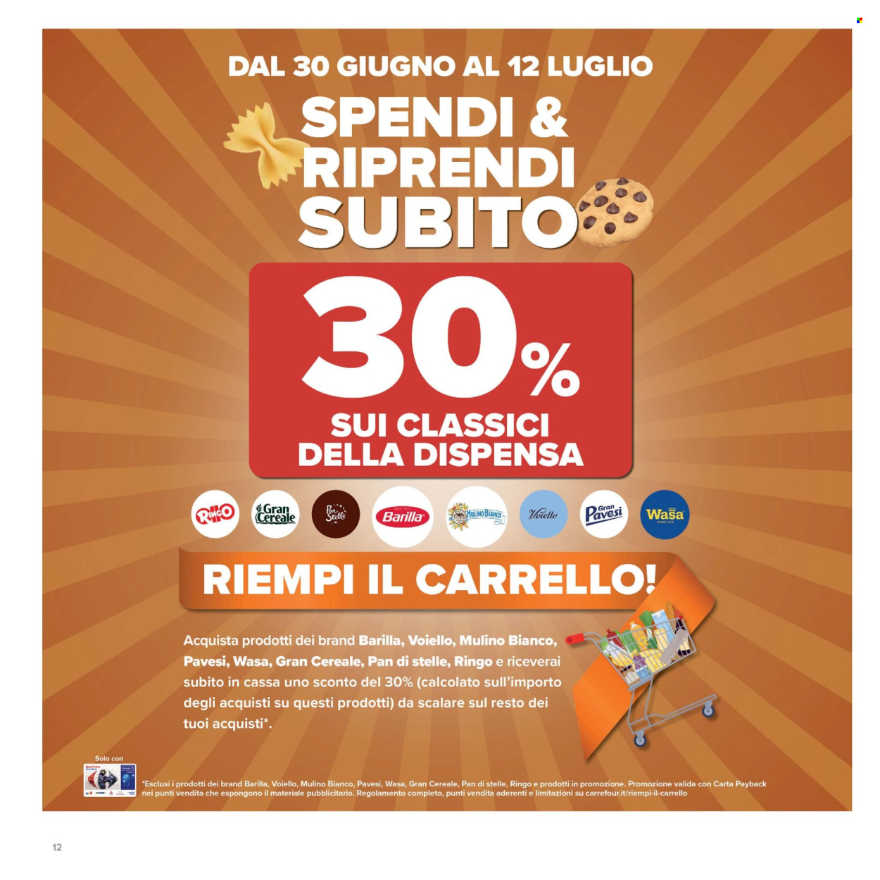 Volantino Carrefour - 30/6/2026 - 12/7/2026. Pagina 12