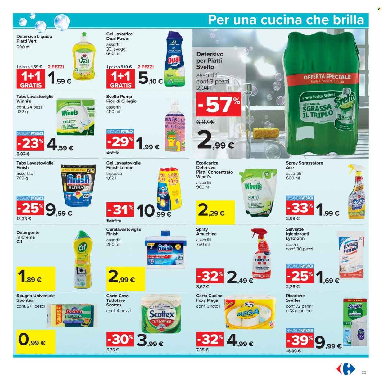 Volantino Carrefour - 30/6/2026 - 12/7/2026. Pagina 23