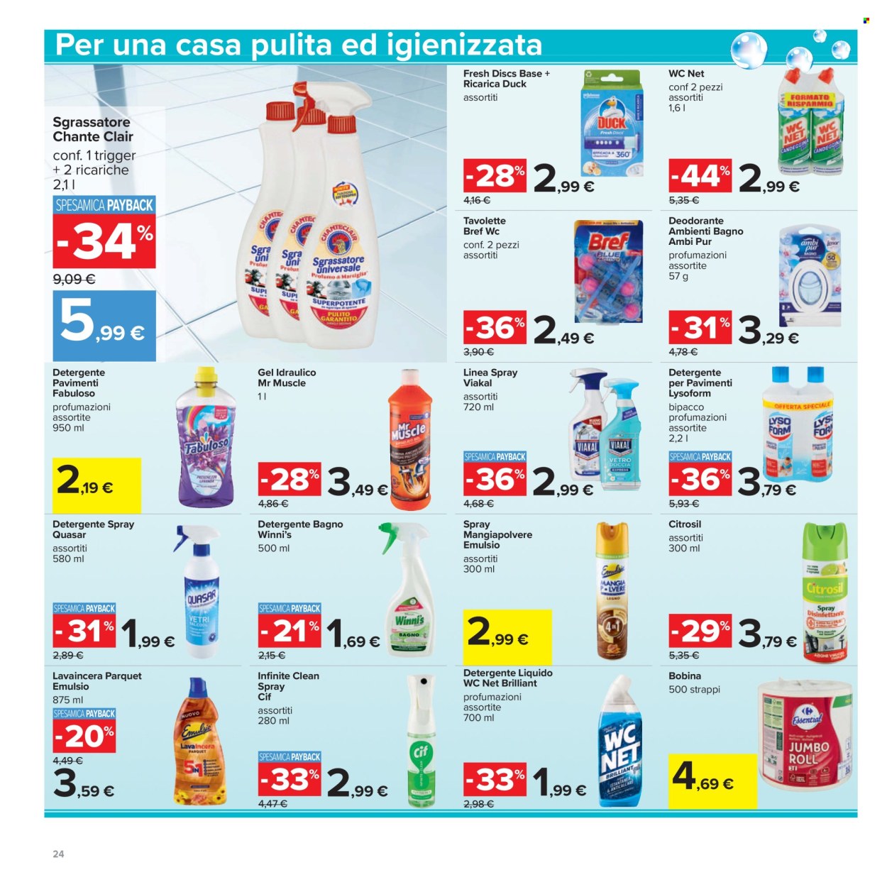 Volantino Carrefour - 30/6/2026 - 12/7/2026. Pagina 24