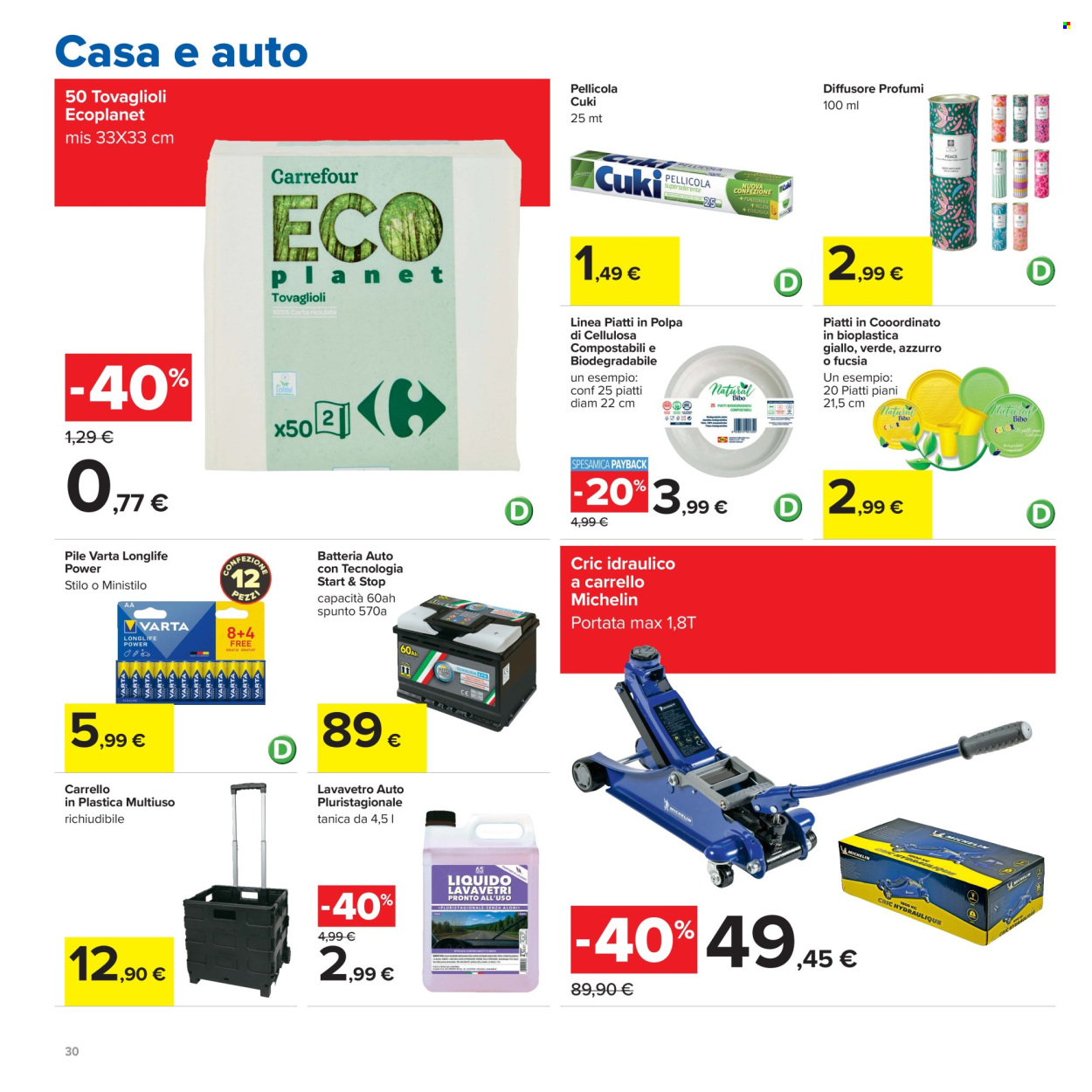 Volantino Carrefour - 30/6/2026 - 12/7/2026. Pagina 30