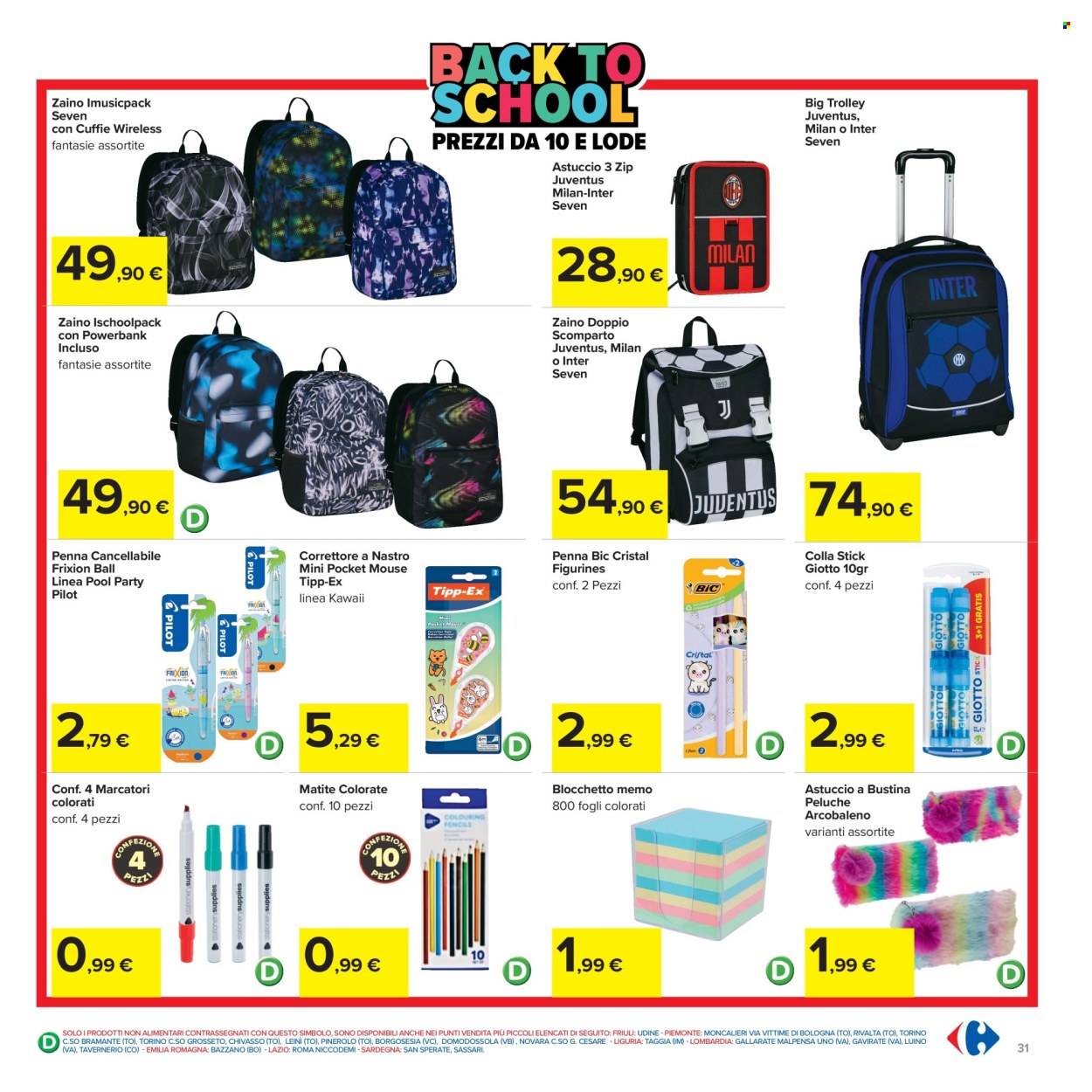 Volantino Carrefour - 30/6/2026 - 12/7/2026. Pagina 31