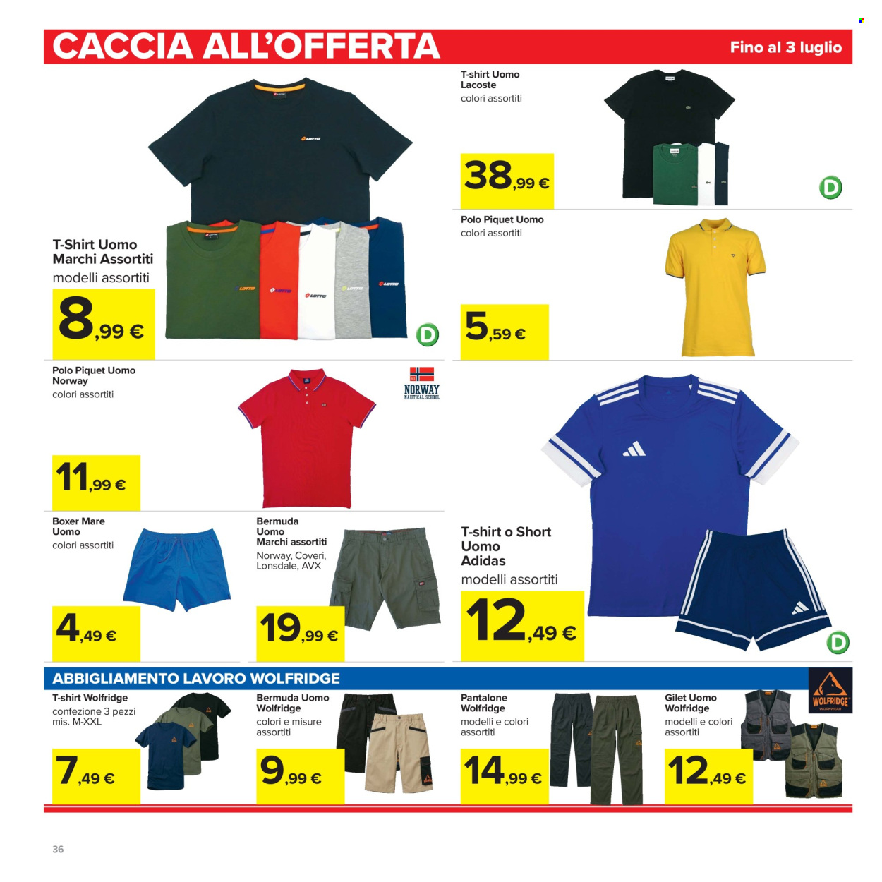 Volantino Carrefour - 30/6/2026 - 12/7/2026. Pagina 36