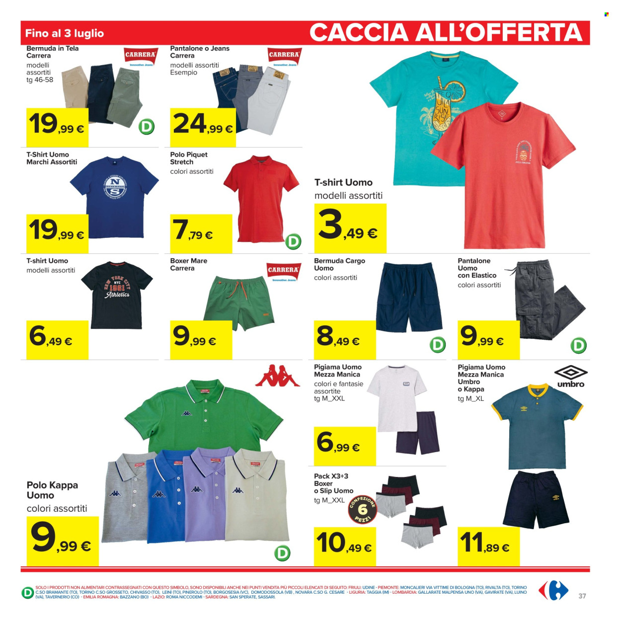 Volantino Carrefour - 30/6/2026 - 12/7/2026. Pagina 37