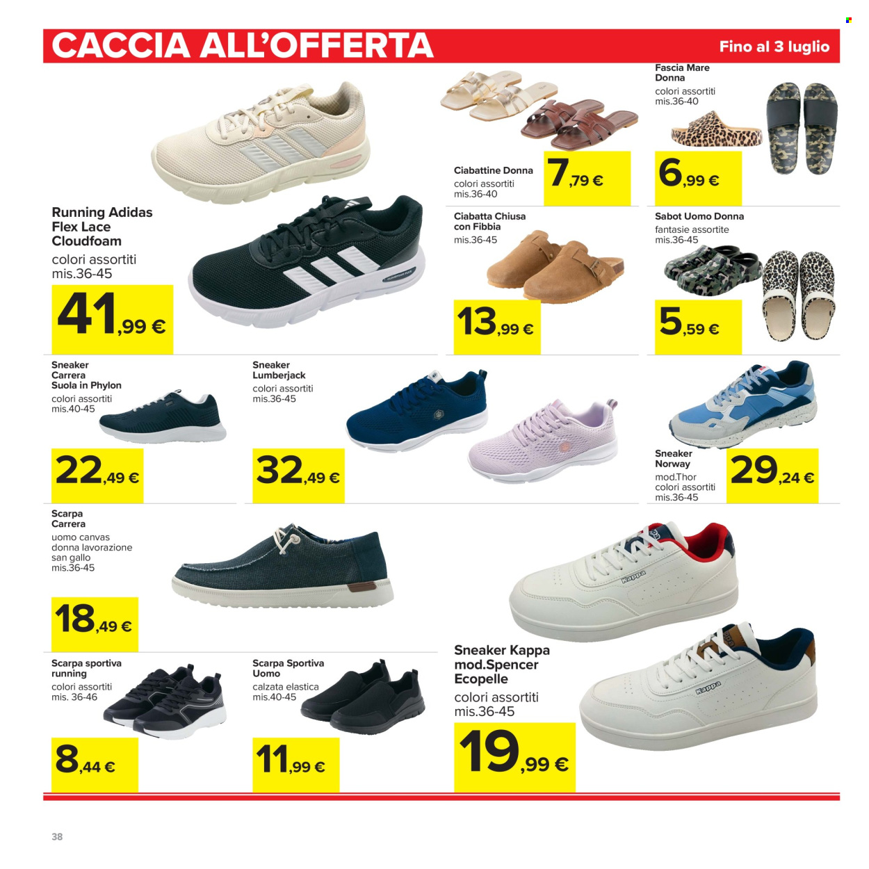 Volantino Carrefour - 30/6/2026 - 12/7/2026. Pagina 38
