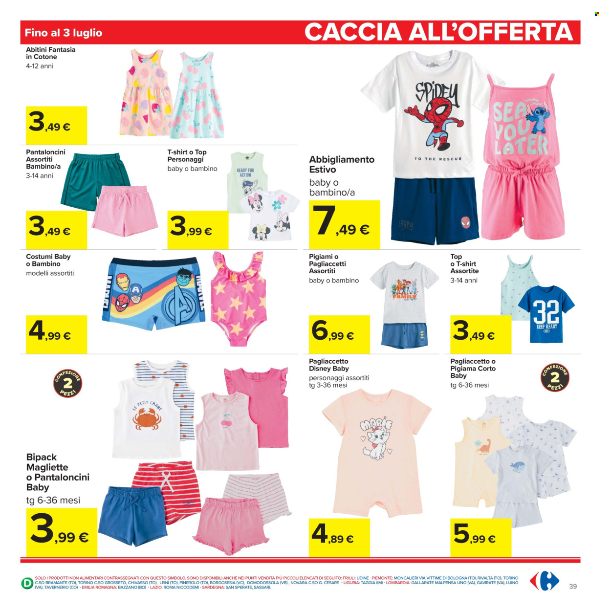 Volantino Carrefour - 30/6/2026 - 12/7/2026. Pagina 39