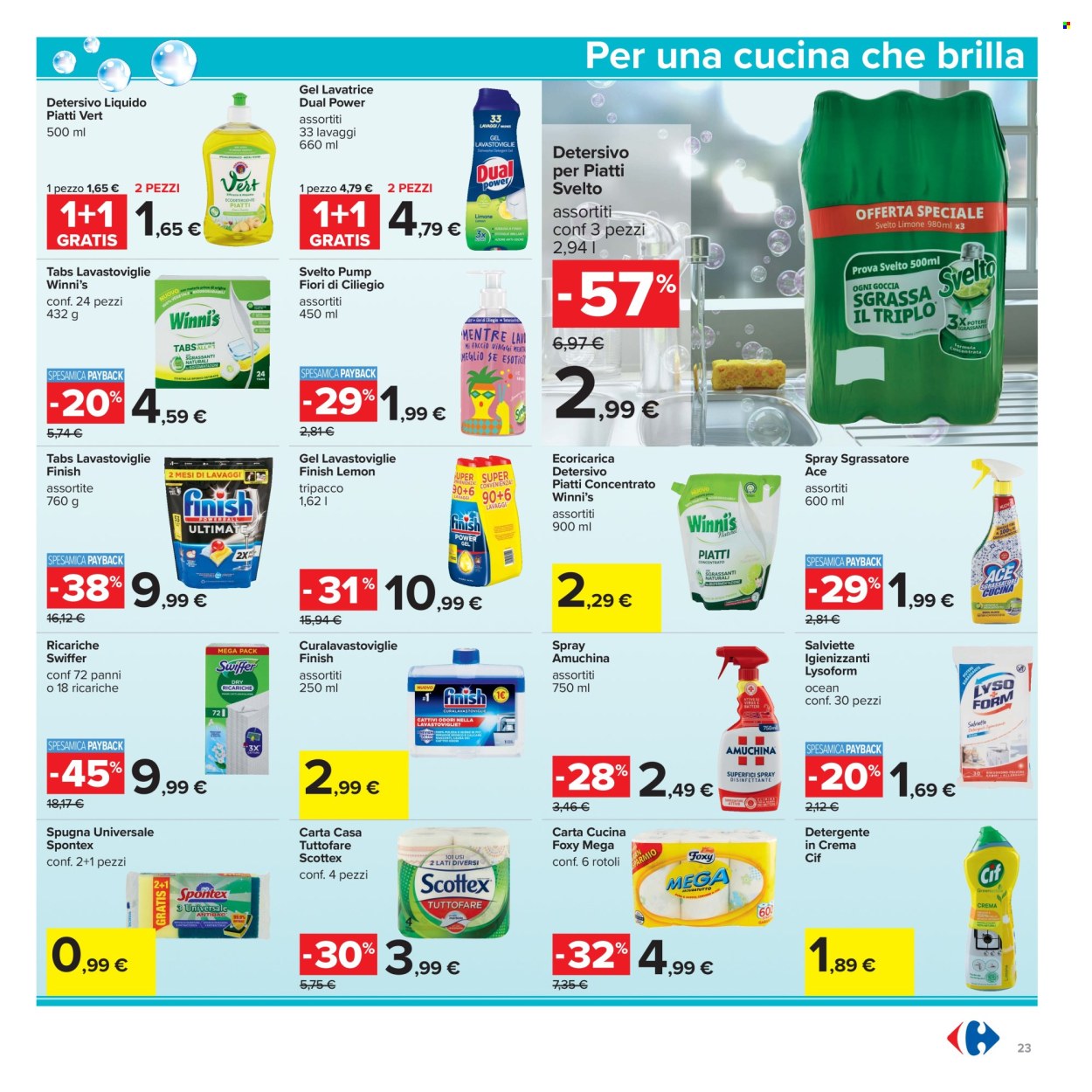 Volantino Carrefour - 30/6/2026 - 12/7/2026. Pagina 23