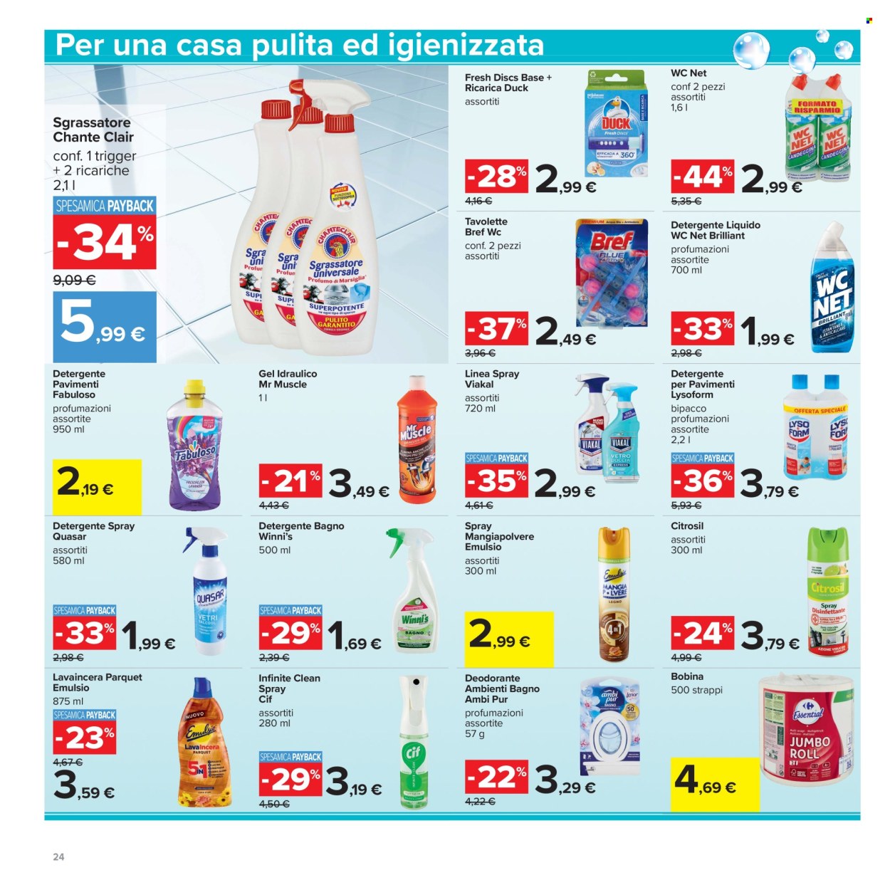 Volantino Carrefour - 30/6/2026 - 12/7/2026. Pagina 24