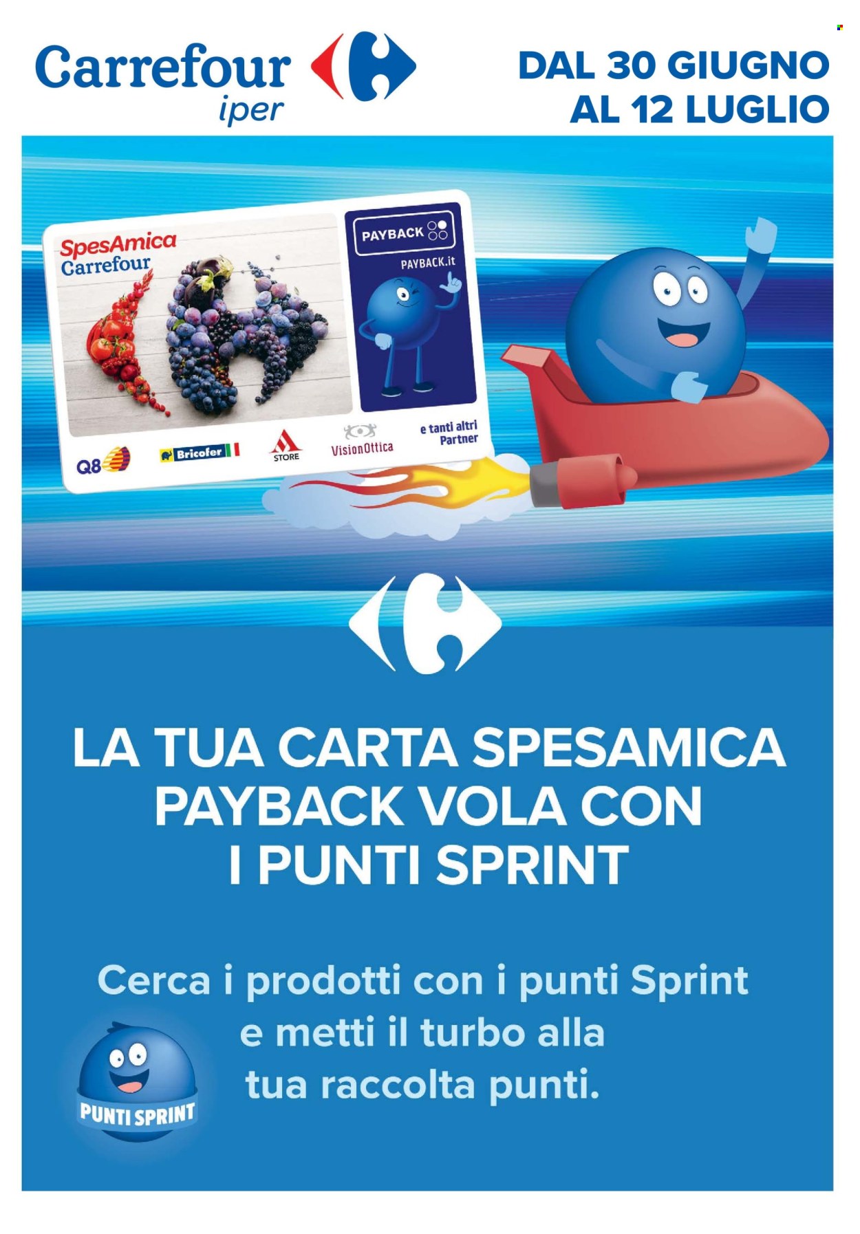 Volantino Carrefour - 30/6/2026 - 12/7/2026. Pagina 1