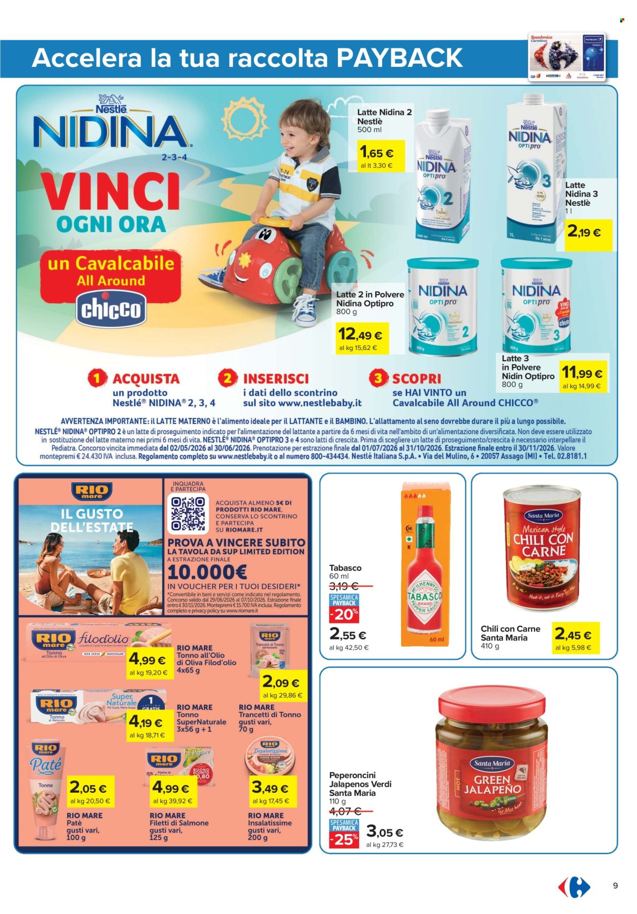 Volantino Carrefour - 30/6/2026 - 12/7/2026. Pagina 9