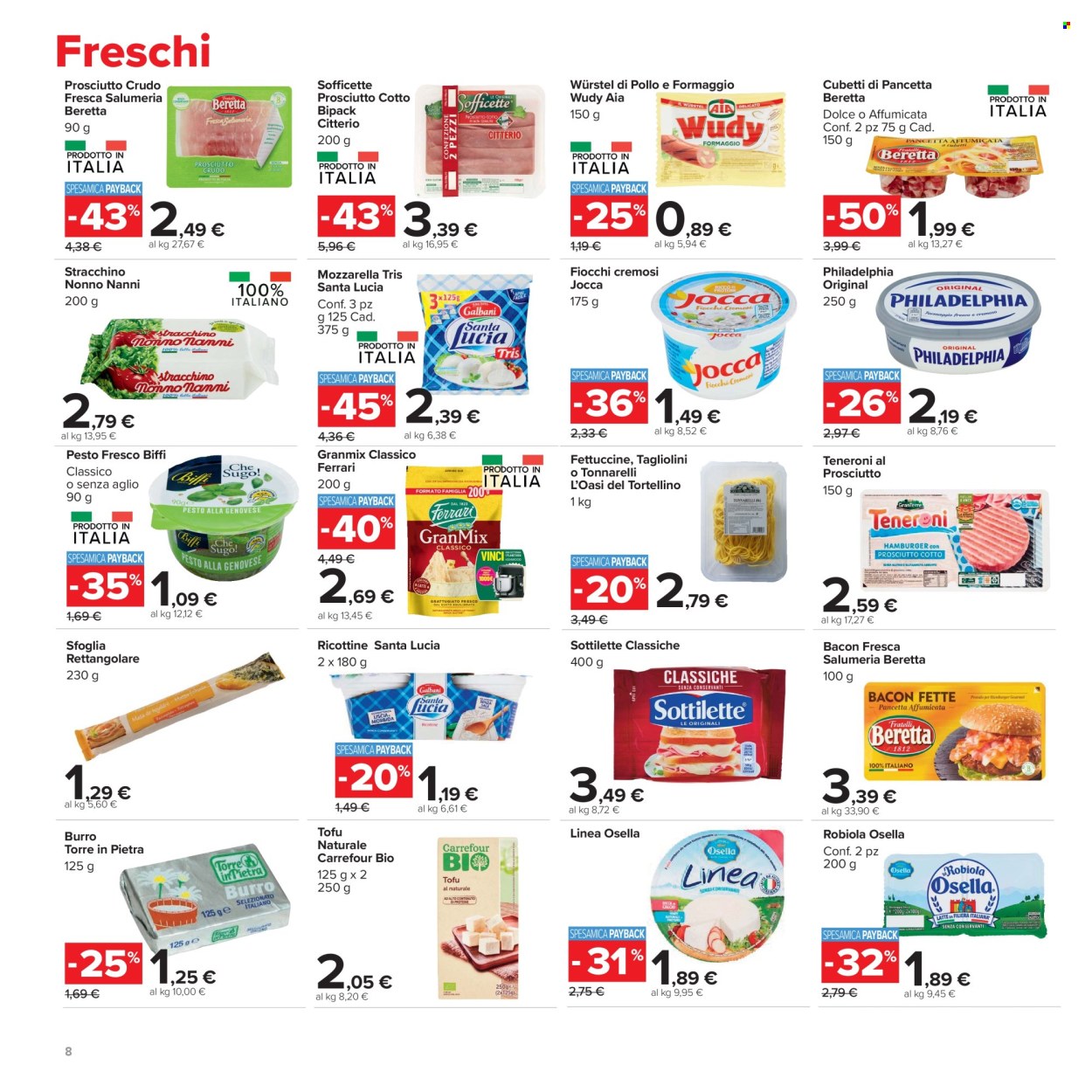 Volantino Carrefour - 30/6/2026 - 12/7/2026. Pagina 8