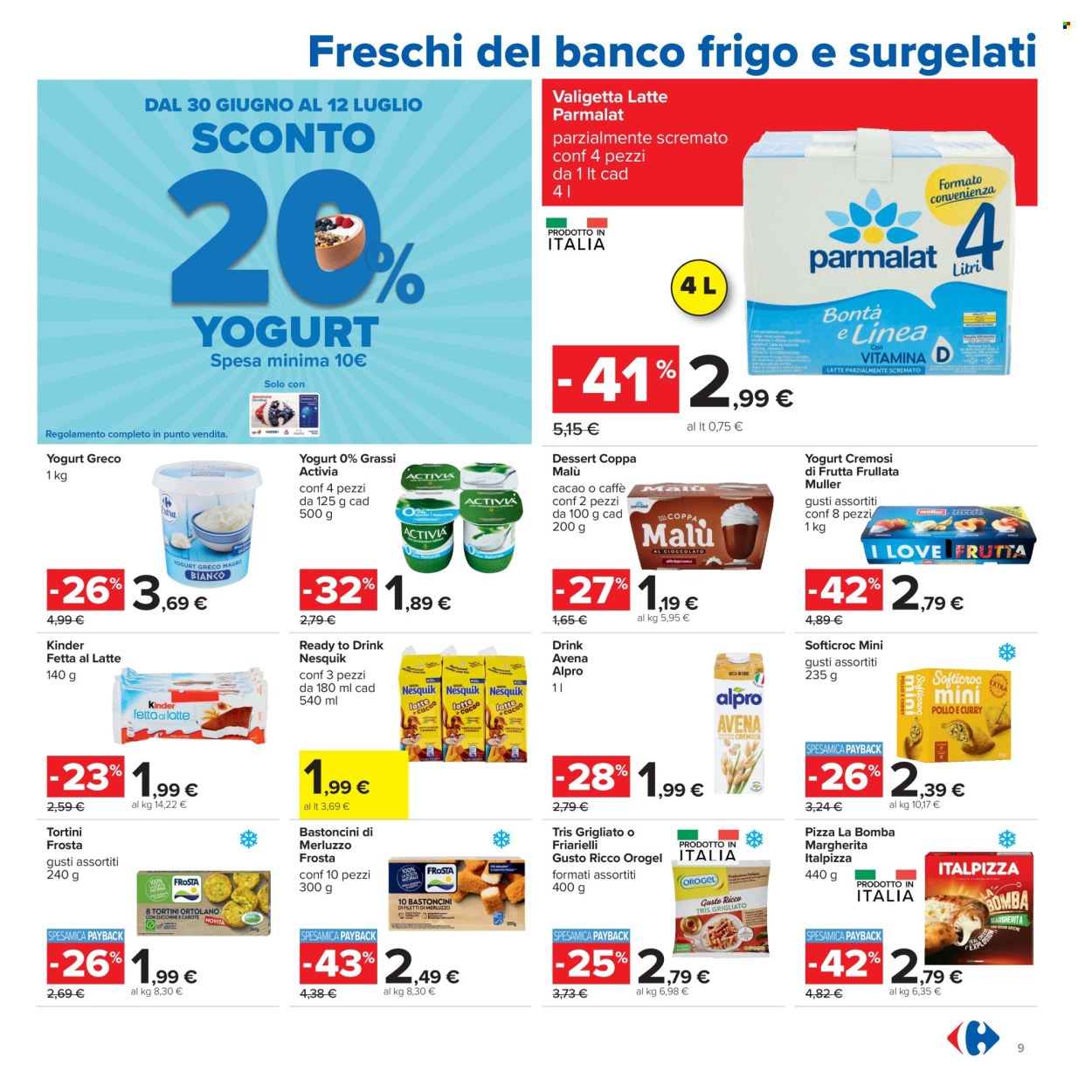 Volantino Carrefour - 30/6/2026 - 12/7/2026. Pagina 9