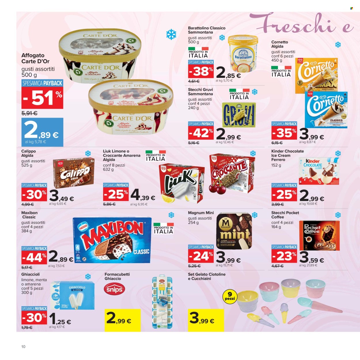 Volantino Carrefour - 30/6/2026 - 12/7/2026. Pagina 10