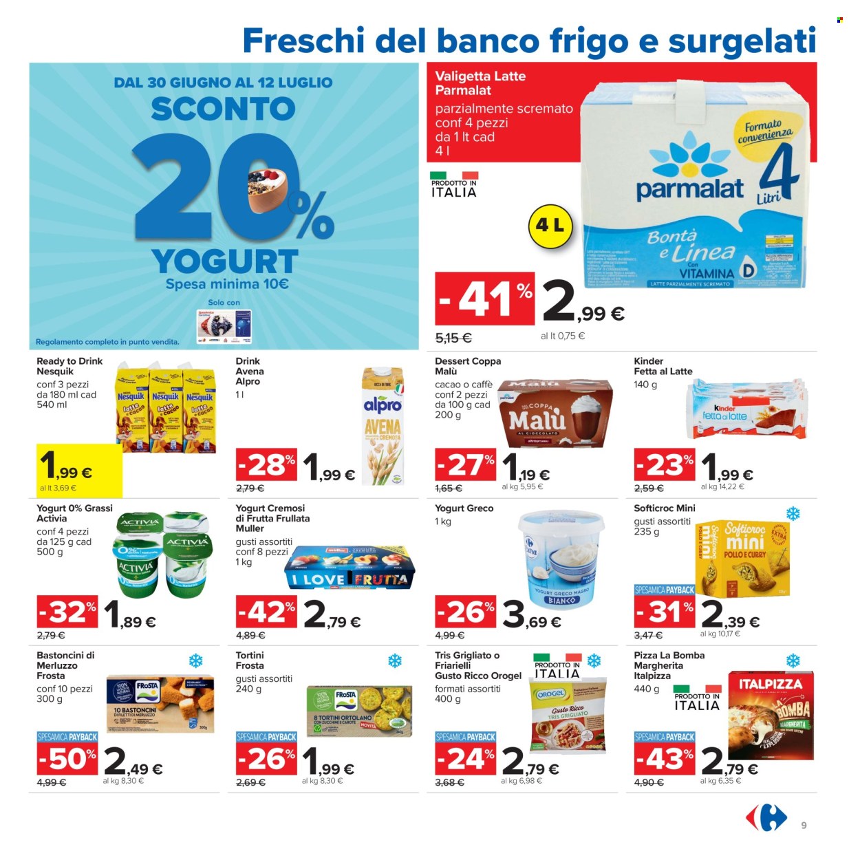 Volantino Carrefour - 30/6/2026 - 12/7/2026. Pagina 9