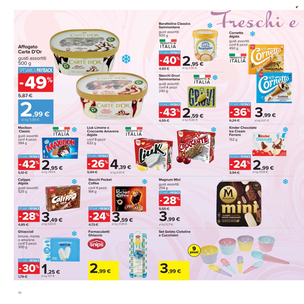 Volantino Carrefour - 30/6/2026 - 12/7/2026. Pagina 10