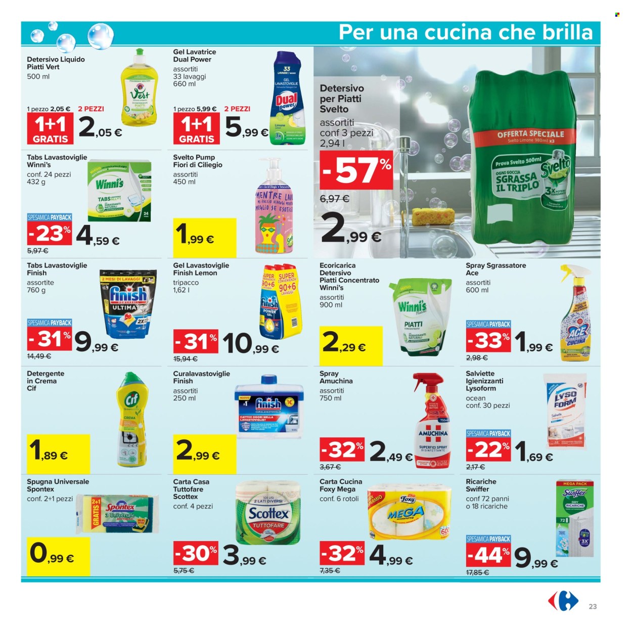 Volantino Carrefour - 30/6/2026 - 12/7/2026. Pagina 23