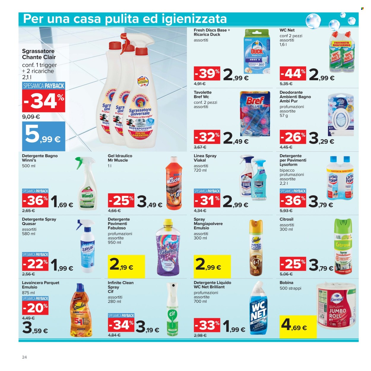 Volantino Carrefour - 30/6/2026 - 12/7/2026. Pagina 24