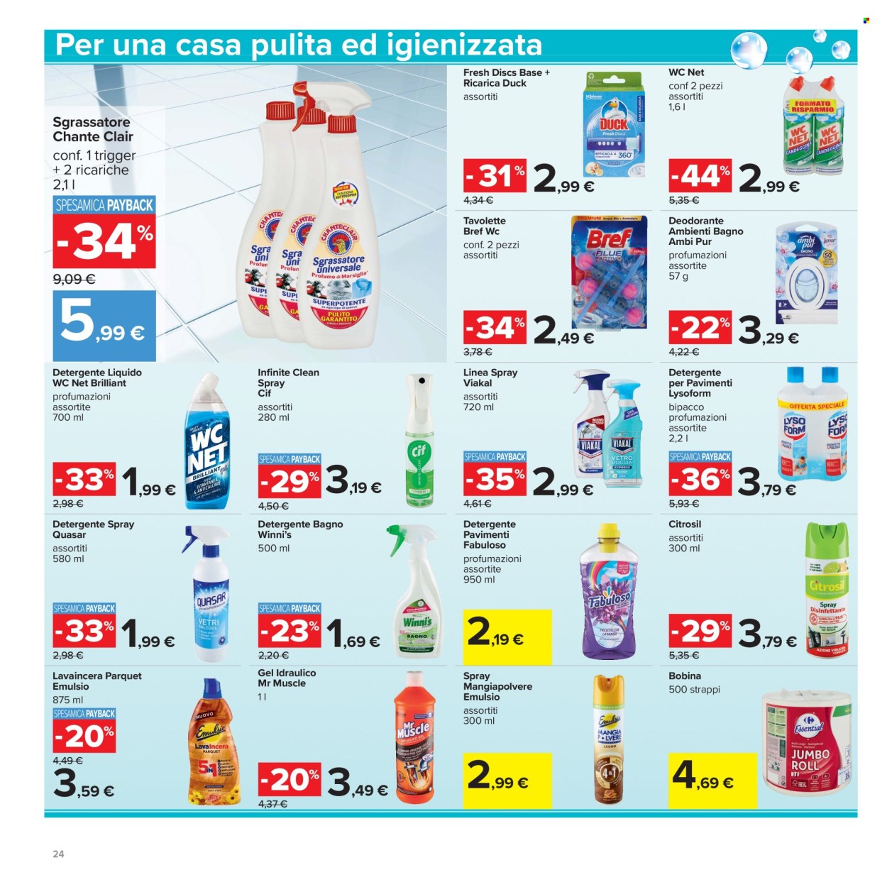 Volantino Carrefour - 30/6/2026 - 12/7/2026. Pagina 24