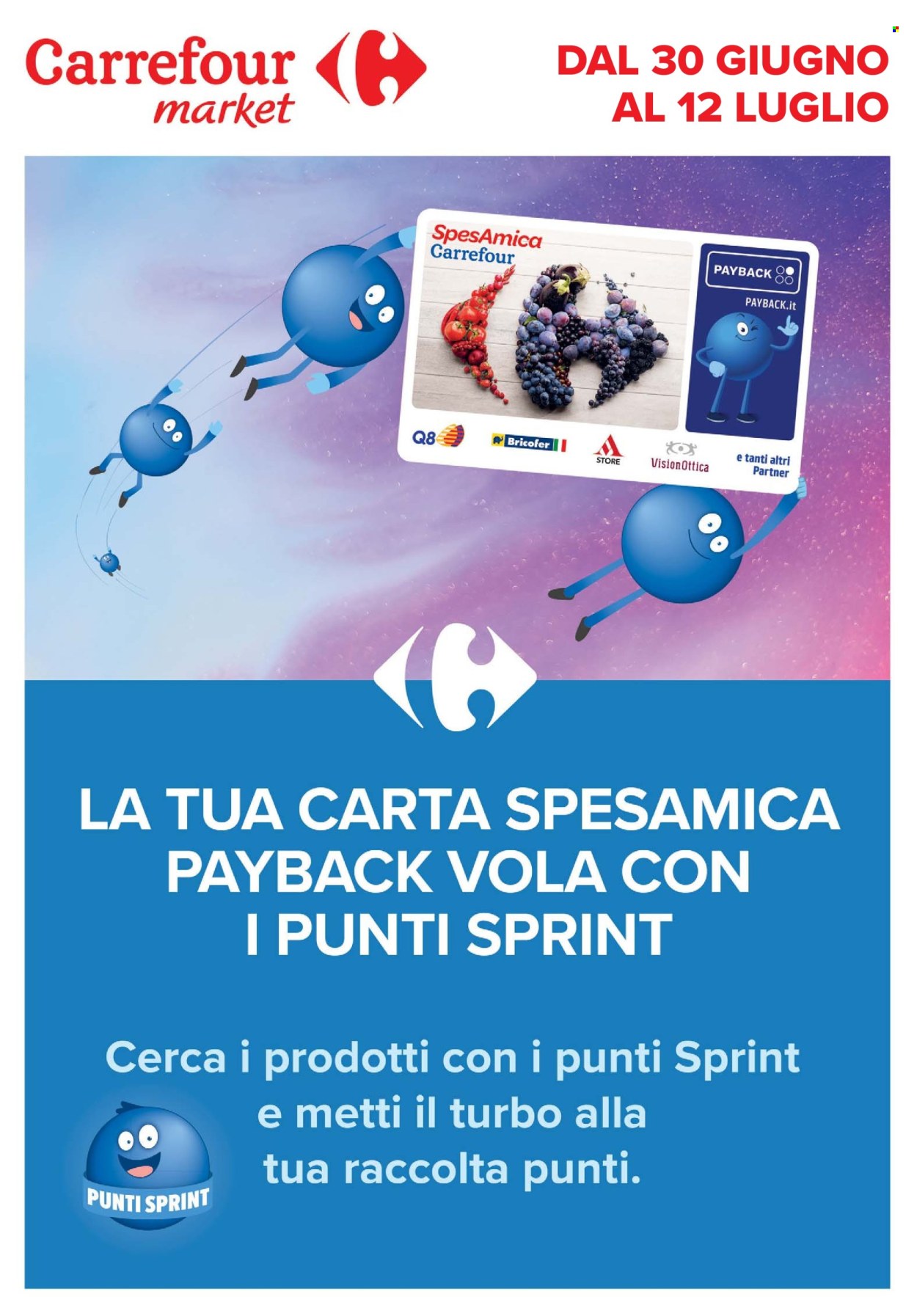 Volantino Carrefour - 30/6/2026 - 12/7/2026. Pagina 1