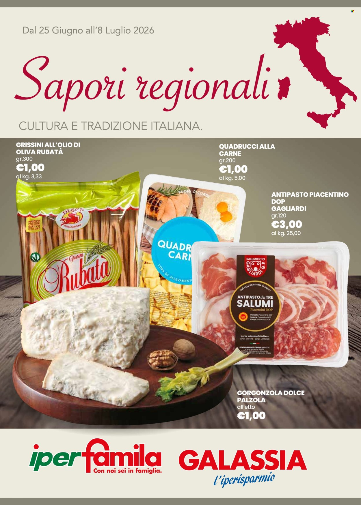 Volantino Famila - 25/6/2026 - 8/7/2026. Pagina 1