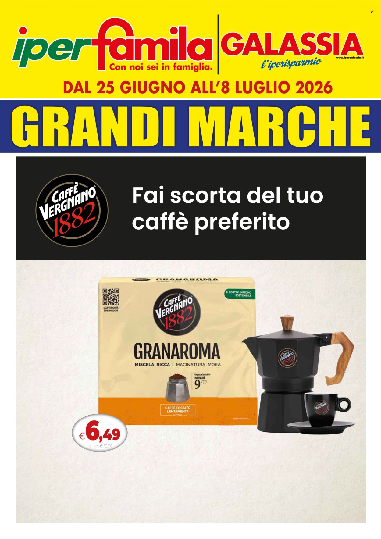 Volantino Famila - 25/6/2026 - 9/7/2026. Pagina 1