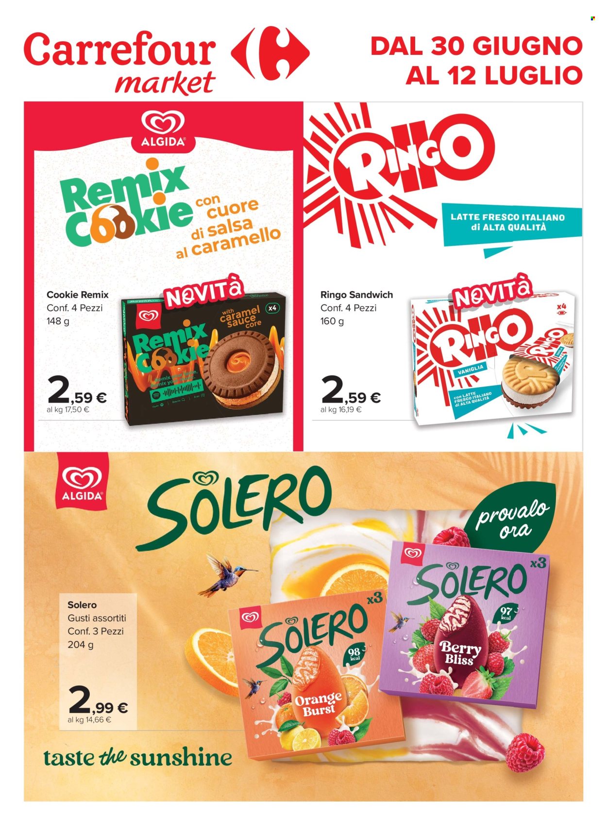 Volantino Carrefour - 30/6/2026 - 12/7/2026. Pagina 1
