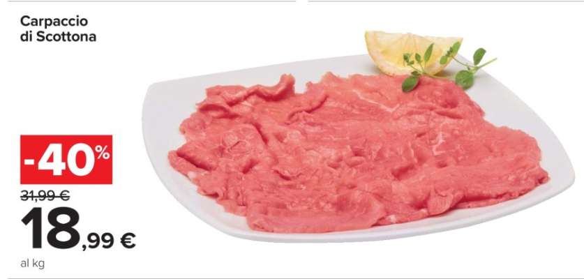 Carpaccio di Scottona