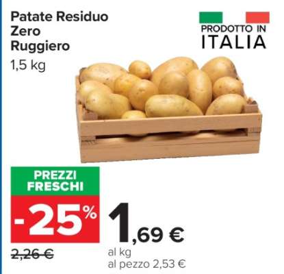 Patate Residuo Zero Ruggiero