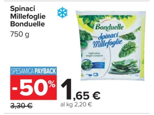Spinaci Millefoglie Bonduelle