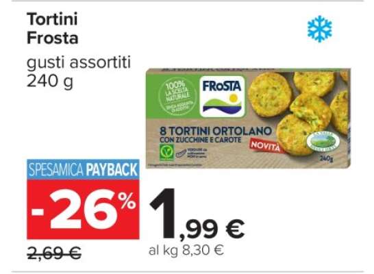 Tortini Frosta