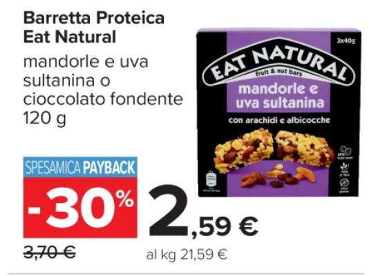Barretta Proteica Eat Natural