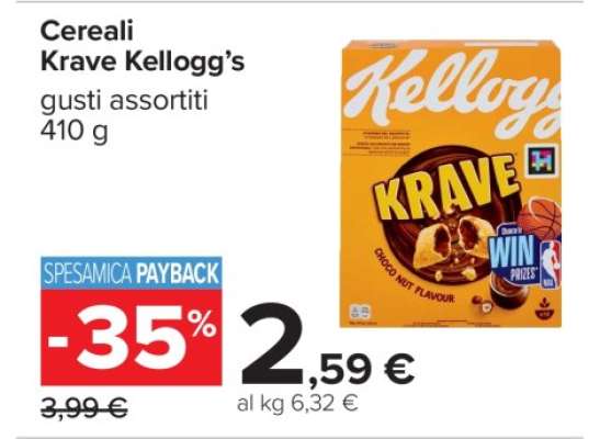 Cereali Krave Kellogg's