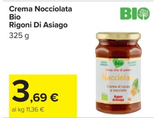 Crema Nocciolata Bio