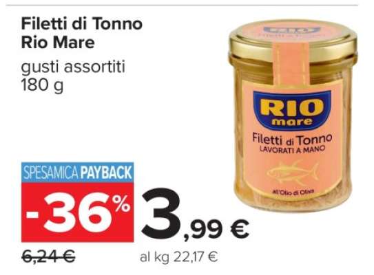 FILETTI DI TONNO RIO MARE
