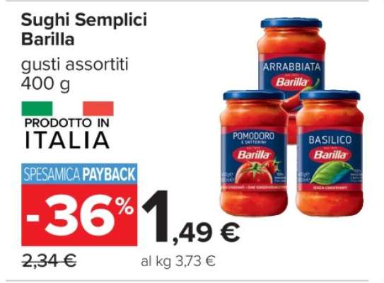 Sughi Semplici Barilla