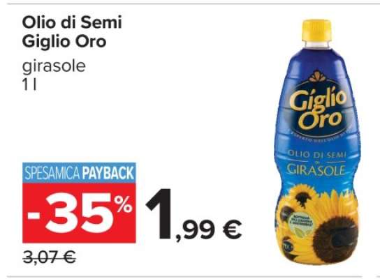 Olio di Semi Giglio Oro
