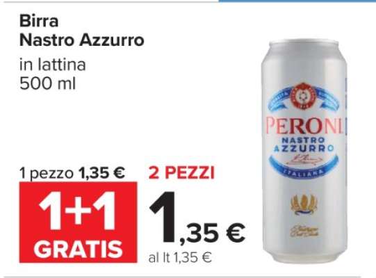 Birra NASTRO AZZURRO