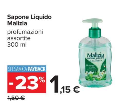 Sapone Liquido Malizia