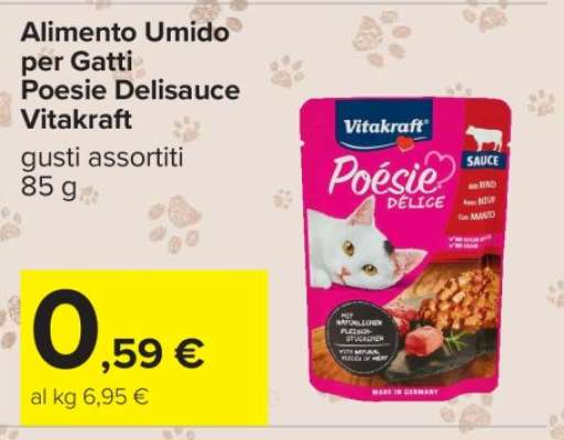 Alimento Umido per Gatti Poesie Delisauce Vitakraft