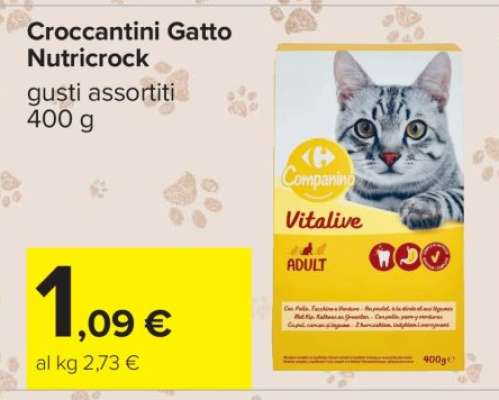 Croccantini Gatto Nutricrock