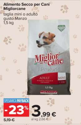 Alimento Secco per Cani Migliorcane