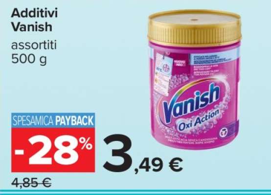 Additivi Vanish