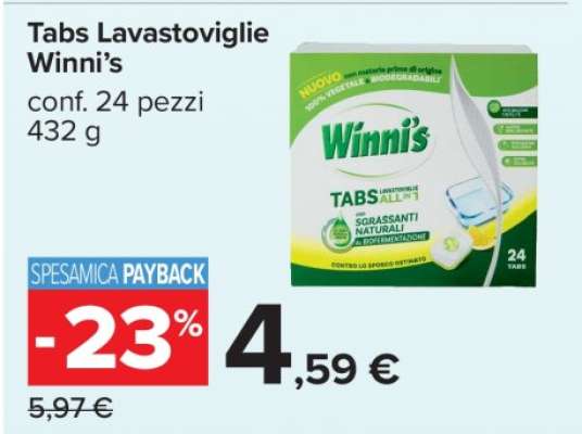 Tabs Lavastoviglie Winni’s