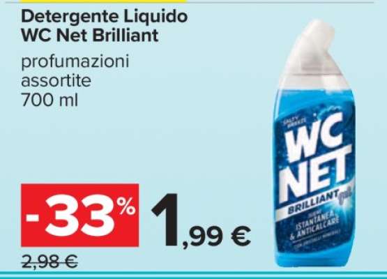 Detergente Liquido WC Net Brilliant