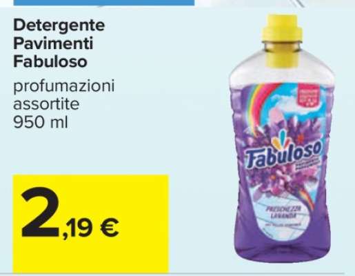 Detergente Pavimenti Fabuloso