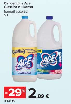 Candeggina Ace Classica o +Densa